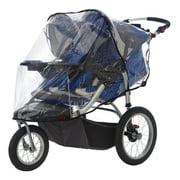Instep Swivel Wheel Double Jogger Stroller Weather Shield