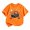 Orange, variant on Gunia Halloween Tshirts For Kids Car Ghost Pumpkin Graphic Print Short Sleeve Crew Neck Casual Thanksgiving Tees Tops Toddler Boys Girls T-Shirts White 2-14 Years