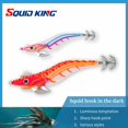 thumbnail image 4 of Simulation New Style Fishing tackle Explosive hook 2.0# 3.0# 3.5# Hook 10g/15g/19g Octopus lure Fishing bait Wood shrimp lures Squid  hook 10G-2.5 HOOK F, 4 of 8