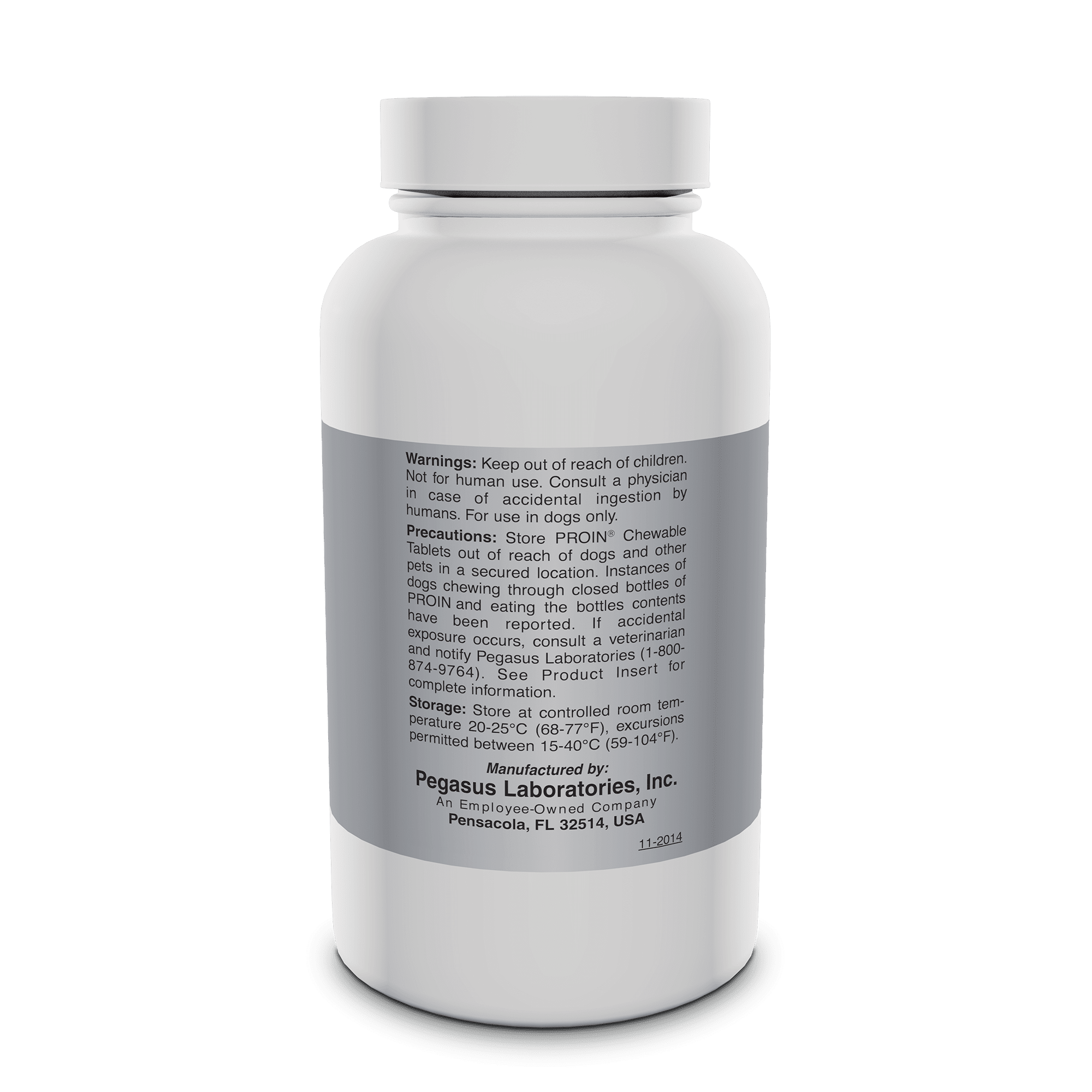 Proin (Phenylpropanolamine Hydrochloride) Chewable Tablets, 25MG
