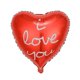 thumbnail image 3 of Globo de aluminio en forma de corazón de 18 pulgadas nuevo diseño de globo de amor con impresión de boda del Día de San Valentín occidental I LOVE YOU, 3 of 6