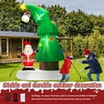 thumbnail image 4 of Yexmas 6FT Christmas Tree Inflatables Outdoor Decorations with Santa Claus & Penguin,Christmas Blow Up with LED Lights for Indoor Outdoor Xmas Decoration, 4 of 11