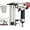 18 GA Brad Nailer, Pneumatic, variant on Pneumatic Brad Nailer, 2 in 1 Air  /Staple  with 18 Gauge 2 Inch Brad Nails and Crown 1-5/8 inch  for Upholstery, Woodworking, Molding, DIY or  Repair
