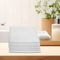thumbnail image 4 of LOLIPPYY 12Pcs White Car Wash Drying Towels Thick Absorbent Microfiber Cloth for Auto Care, 4 of 8