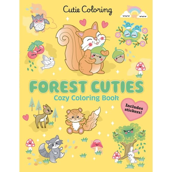 Pre-Owned Forest Cuties (Color & Chill), (Paperback)