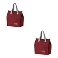 thumbnail image 1 of VONKY Polyester Stylish And Practical Food For Office And School Easy To Carry And Clean Wine Red 2Set, 1 of 6