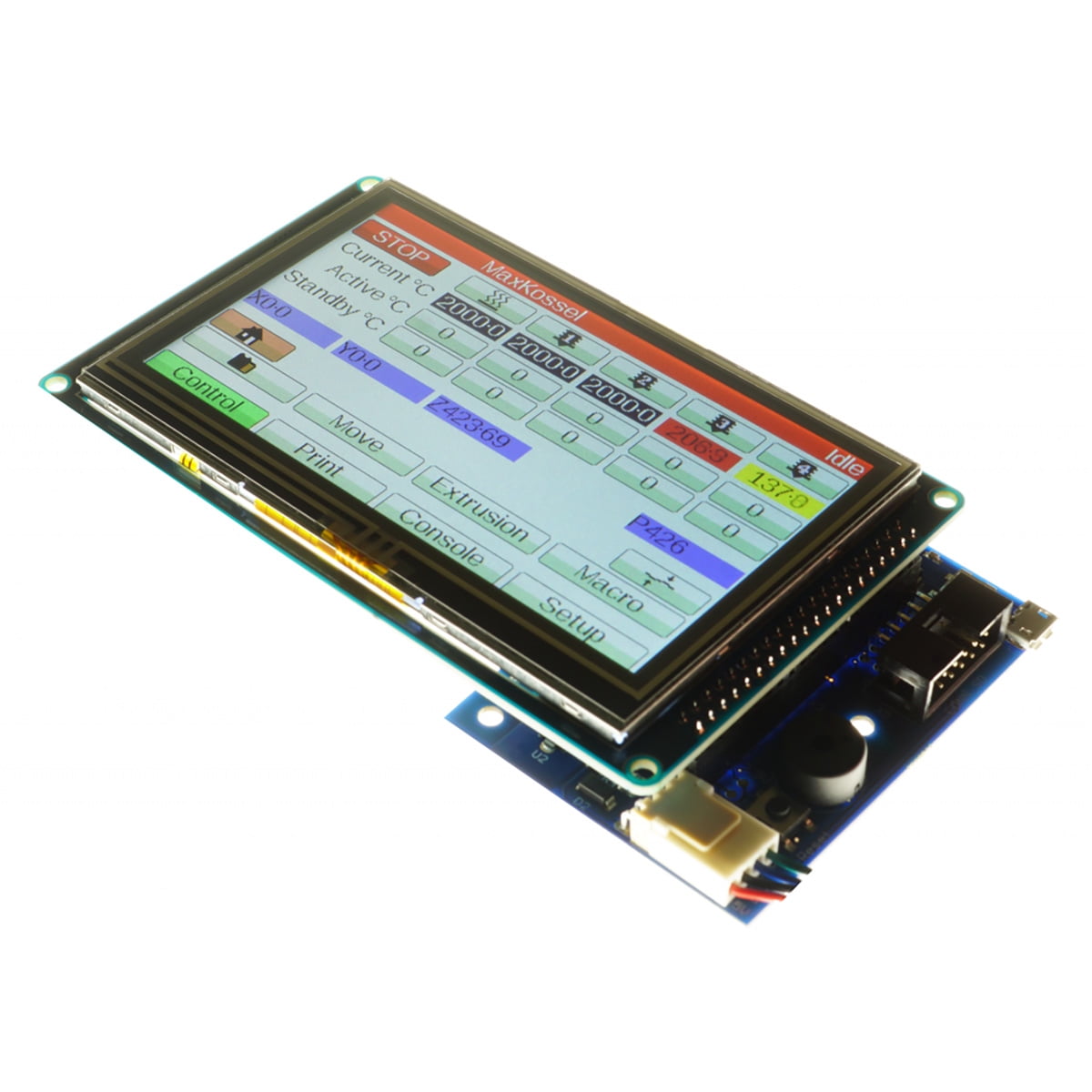 Duet3D PanelDue LCD Controller Module w/ 4.3