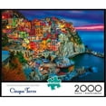 Buffalo Games Cinque MMF7 Terre 2000 Piece Jigsaw Puzzle, Suitable