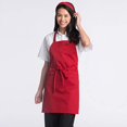 thumbnail image 2 of Uncommon Threads 3010-1900 Ajustable Bib Apron No Pockets in Red, 2 of 5