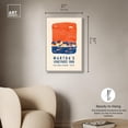 thumbnail image 5 of Martha's Seaside Canvas Print Art Print Posters by Art Remedy, Silver Frame, 20 x 30, 5 of 7