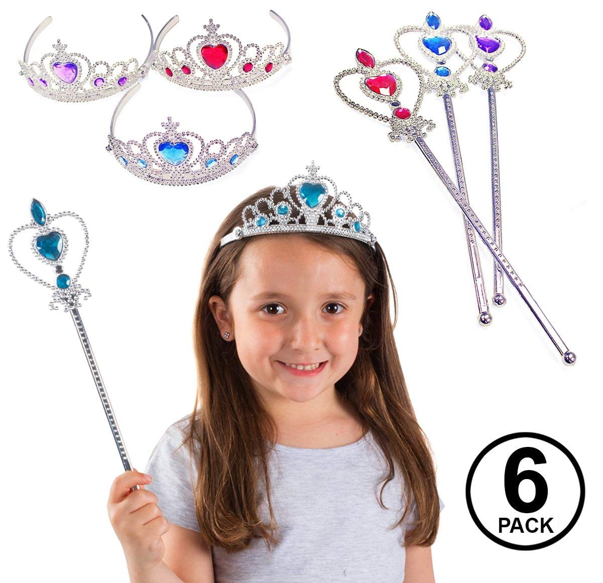 Princess Accessories Princess Wand and Tiara Princess Party Tiaras
