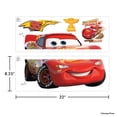 thumbnail image 7 of Disney Pixar Cars Wall Decals - Large Lightning McQueen Vinyl Stickers for Bathroom Nursery Bedroom Decor - Peel and Stick Room Decorations, 7 of 7