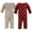 Buffalo Plaid Leopard, variant on Hudson Baby Infant Girl Thermal Coveralls 2pk, Buffalo Plaid Leopard, 0-3 Months
