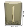 thumbnail image 2 of MasteelfCA Tissue Dispenser Wall Mount Napkin Box Plastic Paper Towel Dispenser for Bathroom Kitchen, 2 of 8