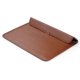 thumbnail image 5 of PU Leather Laptop Sleeve Case for 11 to 15.4 Inch Ultra Thin Notebooks, Krokodilschwarz Compatible with MacBook and More, 5 of 5