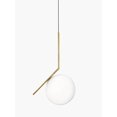 thumbnail image 1 of Plata Import Sphere Gold Ceiling Lamp, 1 of 4
