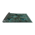 thumbnail image 2 of Ahgly Company Indoor Square Persian Light Blue Traditional Area Rugs, 6' Square, 2 of 4