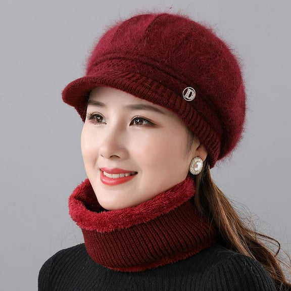 Newsboy Cap for Women Cancer Headwear Chemo Hat Ladies Head Coverings Scarf Set