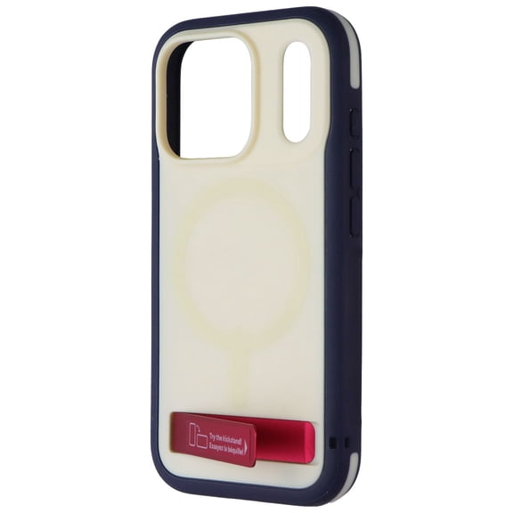 ZAGG Sedona Snap Case With Kickstand for Apple iPhone 17 Pro - Red Light & Blue