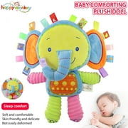 FZFLZDH Monkey/Tlephant Taggie Activity Blanket and Sensory Toy Baby Gifts for Newborns Baby,Infant,Lovey Soft Toy - Clam Down and Play Your Baby, Baby taggy Toy