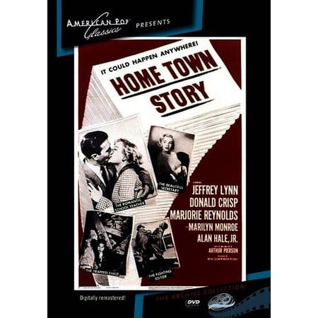 Home Town Story (DVD) American Pop Classic Drama