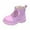 Purple, variant on REDARER Girls Boots Soft Sole Short Ankle Boots Kids for Girls,Winter Boots,Girls Boots,Size:9.5-10 Years