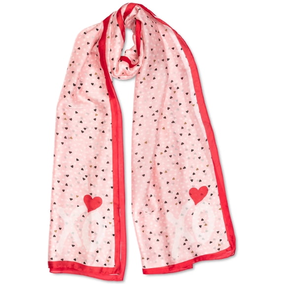 Giani Bernini Xo Wrap Scarf: OS/Pink
