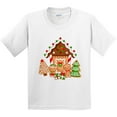 thumbnail image 3 of Inktastic Gingerbread House Christmas Youth T-Shirt, 3 of 5