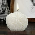 thumbnail image 4 of Hxlamzoo Rose Ball Shaped Candles for Romantic Dinner, 4 of 6