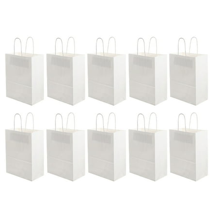 

OUNONA Gift Boutique Craft Goodie Handle Birthdays Reusable Gifts Shower Baby Parties Treat Lunch Showers Candy Supplies