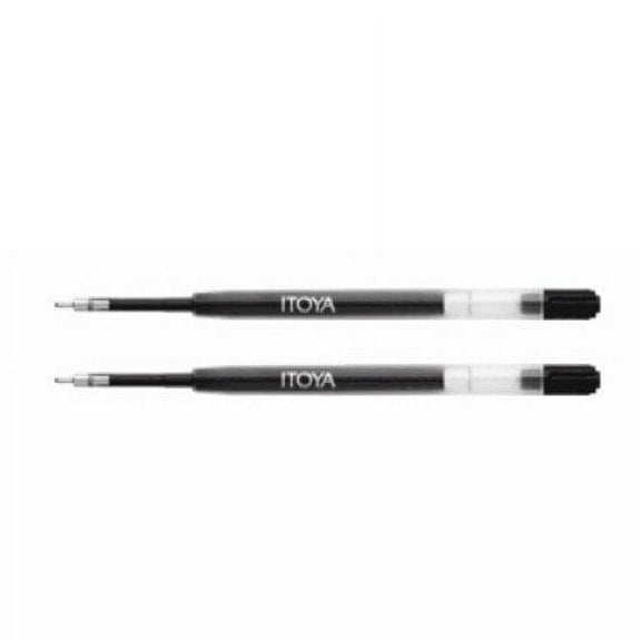 Itoya Refills Black - 2 Pack Medium Point Ballpoint Pen