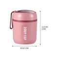 thumbnail image 2 of Lunch Clearnace! YZEGDCH Adult Lunch Boxes Reusable Compartment Food Containers for Adults Wheat Straw Snack Containers for K*ids Adults, 2 of 2