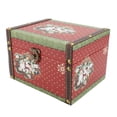 thumbnail image 1 of Caja De Almacenamiento De Madera Vintage, Caja De Almacenamiento De Cuero Para Tesoros, Caja De Almacenamiento De Recuerdos Para Colección, Decoración, 1 of 7