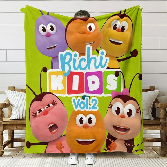 Bichikids Throw Blanket Gifts for Fans Lover Girls Boys Women Present Hoodie Him Bed 30"x40"