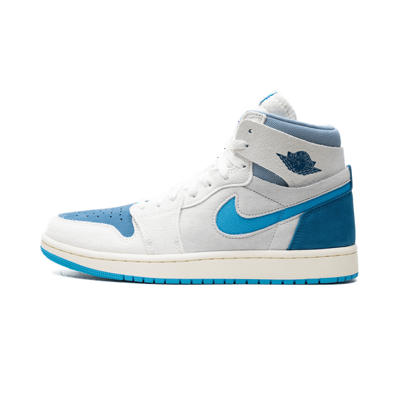 Jordan MENS Air Jordan 1 High Zoom Air CMFT 2 "Dark Powder Blue" DV1307 104 from Stadium Goods