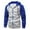 Blue, variant on LUOGENLI Hoodies for Men Graphic Japanese Men's Hooded Cardigan Sweatshirt Loose Textured Zip Hooded Sweatshirt Insert Sleeve Jacket Hoodies for Men Carhartt White Black3 Size L