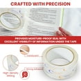 thumbnail image 5 of T.R.U. LP-20CC Book Repair Crystal Clear Label Protection Tape: 3/4 in. x 72 yds. (Pack of 1), 5 of 6