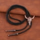 thumbnail image 2 of Lazos de oro para los hombres American Cowboy Moda Bolo Ajustable Accesorios de prendas de vestir de estilo occidental Lazo Ideal Regalo en bolsas Paquete Red Metal Guardurnaity AP004546-01, 2 of 6