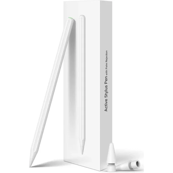 Magnetic Wireless Charging Pencil 2nd Generation, Stylus Pen Same as Apple Pencil 2 Gen, Compatible with iPad Pro 11 in 1/2/3/4, iPad Pro 12.9 in 3/4/5/6, iPad Air 4/5, iPad Mini 6