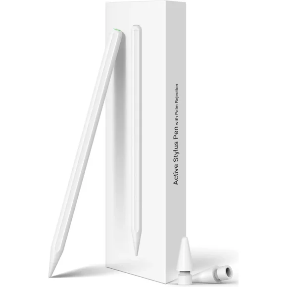 Magnetic Wireless Charging Pencil 2nd Generation, Stylus Pen Same as Apple Pencil 2 Gen, Compatible with iPad Pro 11 in 1/2/3/4, iPad Pro 12.9 in 3/4/5/6, iPad Air 4/5, iPad Mini 6
