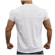 thumbnail image 4 of pstuiky camisetas para hombre, Blusas casuales de verano para hombre, de manga corta, color liso, con cuello redondo y para fitness camisas casuales para hombre xxl, 4 of 4