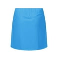 thumbnail image 5 of Fsqjgq Pleated Skirt Business Casual Skirts for Women Midi Skirt Bubble Hem Dress Tennis Skirts High Waisted Mini Skirt with Pockets Inner Shorts for Athletic Skorts Sports Running Pleated Skirt XL, 5 of 6