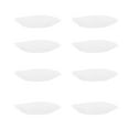 thumbnail image 3 of 50 Uds revestimiento de papel desechable antiadherente freidora papel de aceite para hornear revestimiento de papel para freidora para tienda de postres pequeño blanco 16cm/6,3 pulgadas, 3 of 5