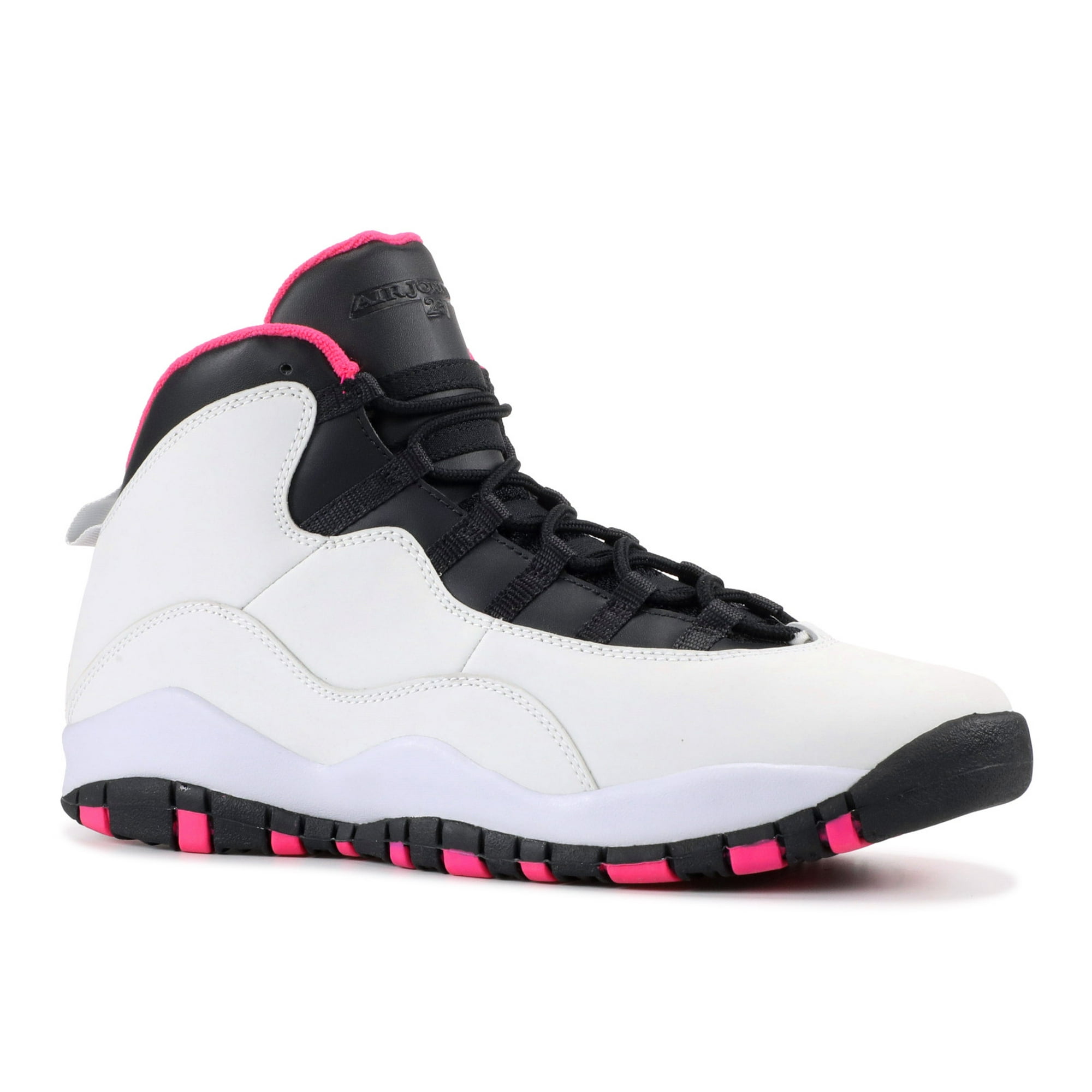 Air Jordan Unisex Girls Air Jordan 10 Retro Gs Vivid Pink 487211 008 Size 7Y Walmart