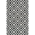 thumbnail image 2 of nuLOOM Kellee Contemporary Wool Runner Rug, 2' 6" x 10', Black, 2 of 2