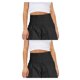thumbnail image 3 of sweethay Pantalones cortos deportivos para mujer, pantalones de chándal de secado rápido de cintura alta, pantalones cortos para dormir de Negro S 2Conjunto, 3 of 5