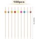 thumbnail image 2 of 100PCS Cocktail Garnish Martini Picks Toothpicks for Appetizers Drinks Cake Picks Birthday Wedding Holiday Festival Party, 2 of 5