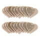 thumbnail image 2 of 40set corazón oval en forma natural multi-agujero colgante de madera tablero de punto de cruz, 2 of 9