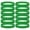 Kelly Green, variant on GOGO 12 Pcs Silicone Wristbands for Kids, Rubber Bracelets, School Party Favors - Mixed Colors