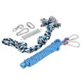 thumbnail image 4 of Strong Puppy Rope Toy, Spring Pole Dog Toy Adjustable Height 360 Degree Rotating  For Indoor, 4 of 8